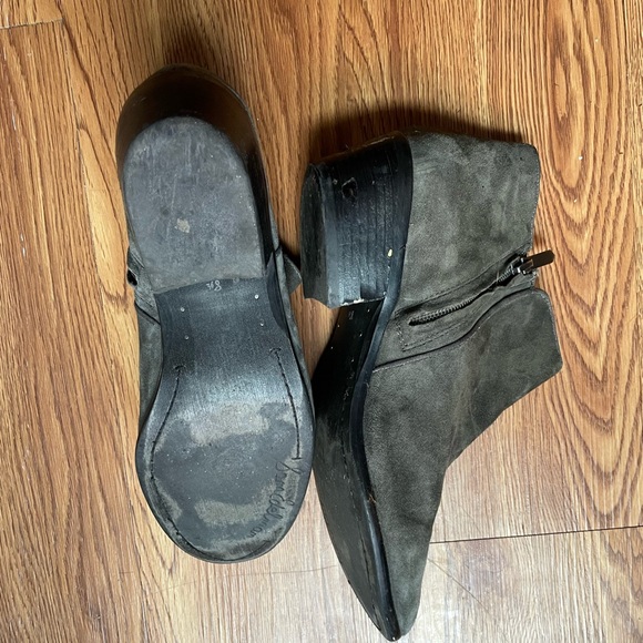 Sam Edelman Gray Suede Ankle Boot - Picture 5 of 5